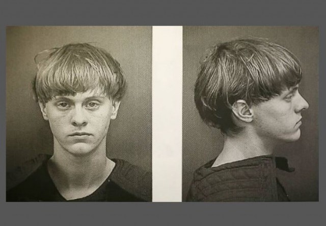 94472 Dylann Storm Roof Mugshot Front and Side w border e1434718590332